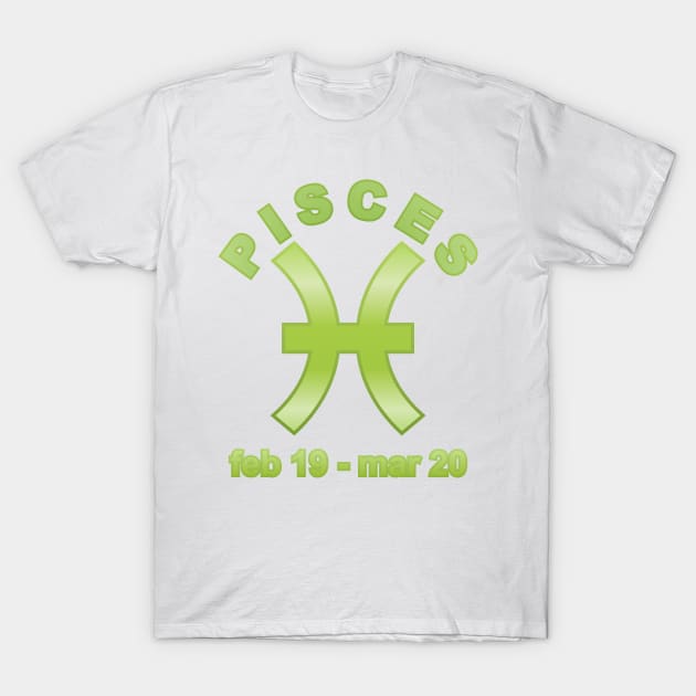 Pisces T-Shirt by MBK